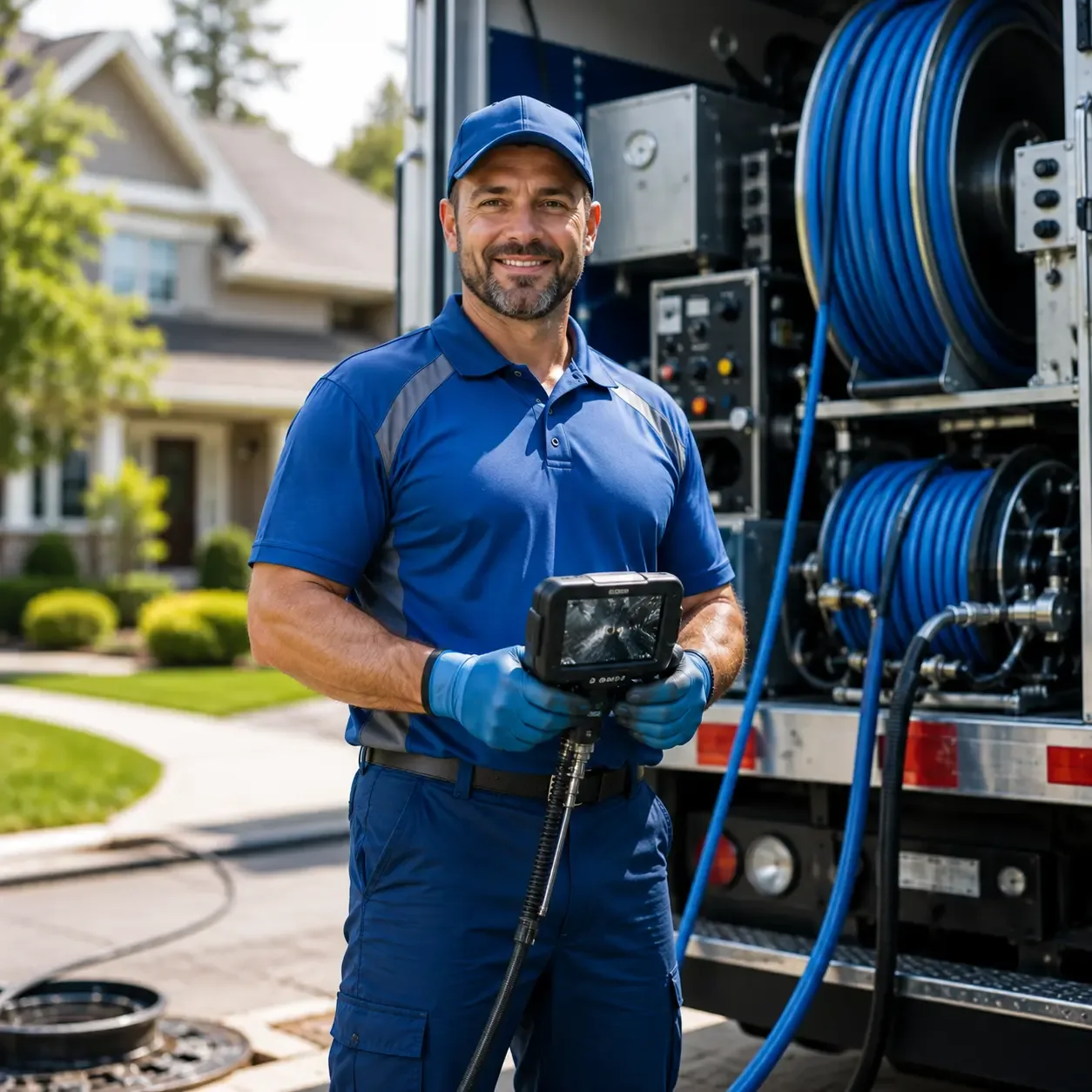 Local outdoor drain cleaning specialists in Trinidad, TX